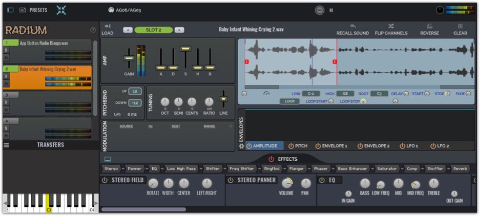 Using a Sampler for Sound Design